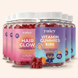 Haar-Vitamin Gummibärchen & Kids-Mulitvitamin Set