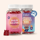 Haar-Vitamin Gummibärchen & Kids-Mulitvitamin Set